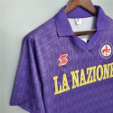 Koszulka Piłkarska AC Fiorentina 1989/1990 Home Retro, Baggio