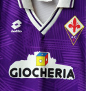 Koszulka Piłkarska AC Fiorentina 1991/1992 Home Retro , Batistuta, Dunga