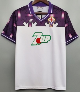 Koszulka Piłkarska AC Fiorentina 1992/1993 Away Retro, Batistuta, Rui Costa