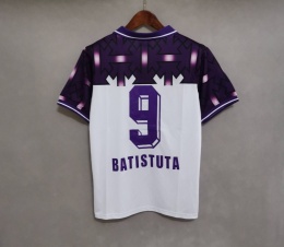 Koszulka Piłkarska AC Fiorentina 1992/1993 Away Retro, Batistuta, Rui Costa