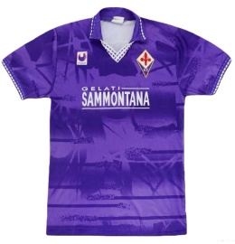 Koszulka Piłkarska AC Fiorentina 1994/1995 Home Retro, Batistuta, Rui Costa