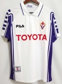 Koszulka Piłkarska AC Fiorentina 1999/2000 Away Retro, Batistuta, Rui Costa