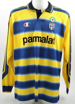 Koszulka Piłkarska AC Parma 1999/2000 Retro, Amoroso, Cannavaro