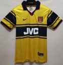 Koszulka Piłkarska Arsenal Londyn 1997/1998 Away Retro, Bergkamp