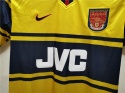 Koszulka Piłkarska Arsenal Londyn 1997/1998 Away Retro, Bergkamp