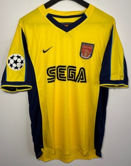 Koszulka Piłkarska Arsenal Londyn 1999/2000 Away Retro, Henry, Bergkamp