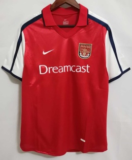 Koszulka Piłkarska Arsenal Londyn 2000/2001 Home Retro, Henry, Bergkamp, Vieira