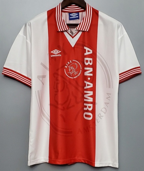 Koszulka Piłkarska Ajax Amsterdam 1994/1995 Retro, KLUIVERT, SEEDORF, DAVIDS, KANU