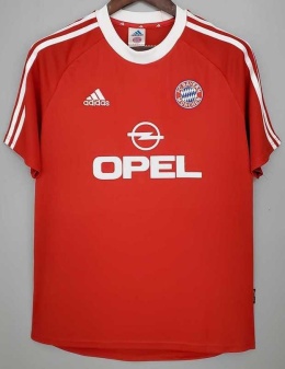 Koszulka Piłkarska Bayern Monachium 2000/2001 UCL Home Retro, Elber, Scholl, Matthaus