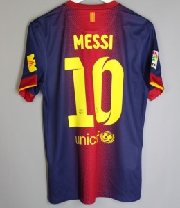 Koszulka Piłkarska FC Barcelona 2012/2013 Home Retro, Messi, Barcelona, Koszulka FC Barcelona