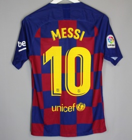 Koszulka Piłkarska FC Barcelona 2019/2020 Home Retro, Messi, Suarez