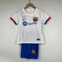 Piłkarski Komplet Strój Dziecięcy FC Barcelona Away 2023/2024, Lewandowski