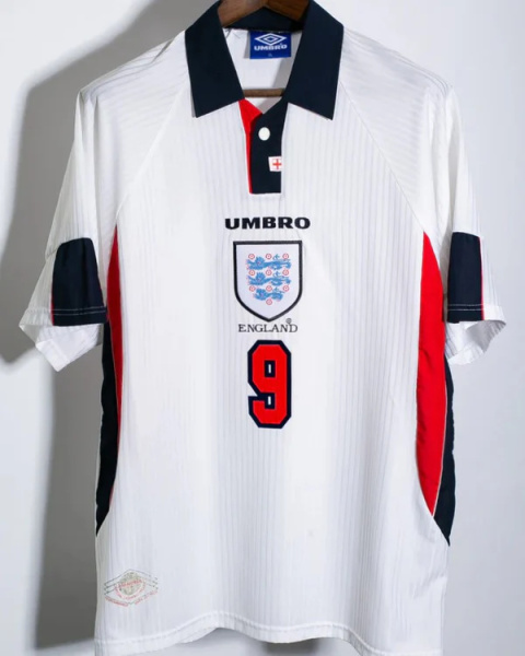 Koszulka Piłkarska Angila MŚ 1998 Home Retro, BECKHAM, SCHOLES