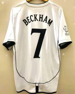 Koszulka Piłkarska Anglia MŚ 2002 Home Retro, Beckham