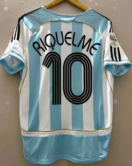 Koszulka Piłkaska Argentyna 2006 Home Retro, Messi