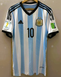 Koszulka Piłkarska Argentya MŚ 2014 Home RetroKoszulka Piłkarska Argentya MŚ 2014 Home Retro