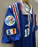 Koszulka Piłkarska Francja Euro 1996 Home RETRO, Zidane