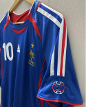 Koszulka Piłkarska Francja 2006 Home Retro, Zidane