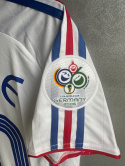 Koszulka Piłkarska Francja MŚ 2006 Away Retro, #10 Zidane