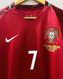 Koszulka Piłkarska Portugalia EURO 2016 Home RETRO, Ronaldo