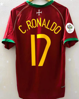 Koszulka Piłkarska Portugalia MŚ 2006 Home RETRO,Ronaldo