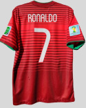 Koszulka Piłkarska Portugalia MŚ 2014 Home RETRO,Ronaldo