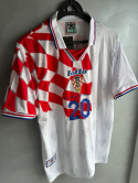 Koszulka Piłkarska Chorwacja MŚ 1998 Retro Home, SUKER, BOBAN