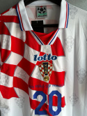 Koszulka Piłkarska Chorwacja MŚ 1998 Retro Home, SUKER, BOBAN