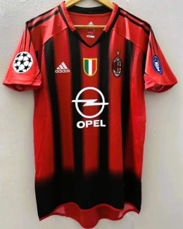 Koszulka Piłkarska AC Milan 2004/2005 Home Retro, #7 Shevchenko