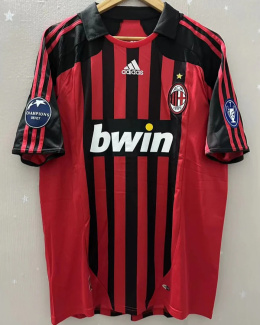 Koszulka Piłkarska AC Milan 2007/2008 Home Retro, #22 Kaka