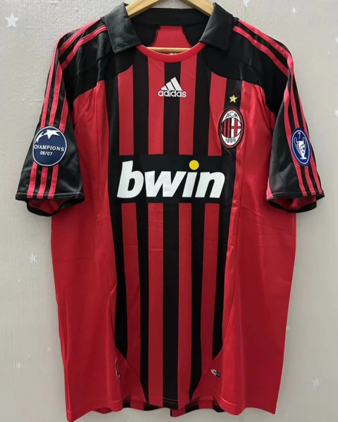 Koszulka Piłkarska AC Milan 2007/2008 Retro