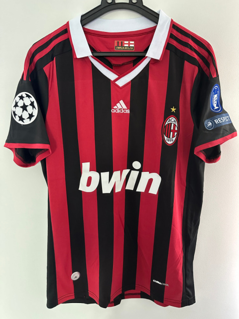 Koszulka Piłkarska AC Milan 2009/2010 Retro, #80 Ronaldinho