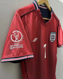 Koszulka Piłkarska Anglia MŚ 2002 Away Retro, Beckham