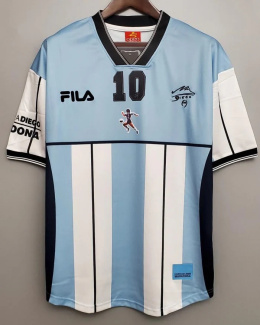 Koszulka Piłkarska Argentyna 2001 #10 MARADONA Special Edition Retro