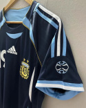 Koszulka Piłkarska Argentyna MŚ 2006 Away Retro,MESSI