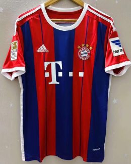 Koszulka Piłkarska Bayern Monachium 2014/2015 Home Retro