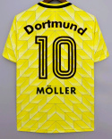 Koszulka Borussia Dortmund 1988/1989 Home Retro, Moller