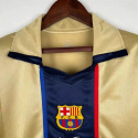 Koszulka Piłkarska FC Barcelona 2001/2002 Away Retro, Rivaldo, Kluivert