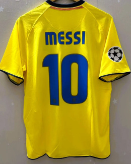 Koszulka Piłkarska FC Barcelona 2008/2009 Away Retro, #10 Messi