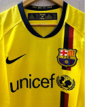 Koszulka Piłkarska FC Barcelona 2008/2009 Away Retro, Messi, Iniesta, Xavi, Eto'o