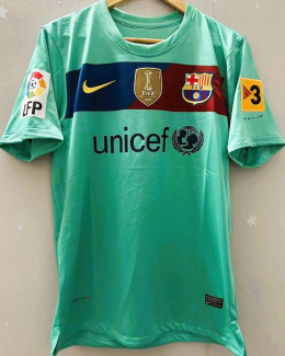 Koszulka Piłkarska FC Barcelona 2010/2011 Away Retro, Messi, Iniesta, Xavi