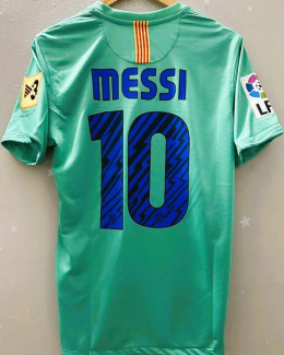 Koszulka Piłkarska FC Barcelona 2010/2011 Away Retro, #10 Messi