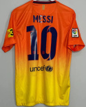 Koszulka Piłkarska FC Barcelona 2012/2013 Away Retro, #10 Messi