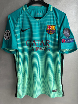 Koszulka Piłkarska FC Barcelona 2016/2017 3rd Retro, MESSI, SUAREZ, NEYMAR, INITESTA, XAVI