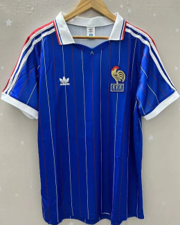 Koszulka Piłkarska Francja1982 Home RETRO, PLATINI