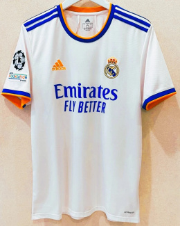 Koszulka Piłkarska Real Madryt 2021/2022 Home Retro, #9 Benzema