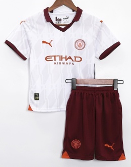 Piłkarski Komplet Strój Dziecięcy Manchester City Away 2023/2024, Haaland