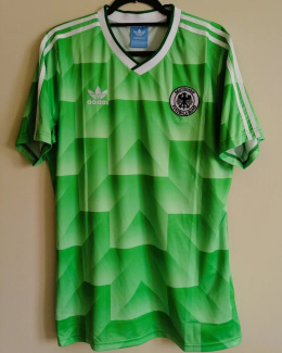 Koszulka Piłkarska Niemcy 1988 Away RETRO, KLINSMANN, VOLLER, MATTHAUS