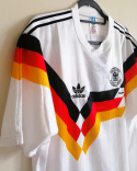 Koszulka Piłkarska Niemcy MŚ 1990 Home RETRO, Voller, Matthaus, Klinsmann