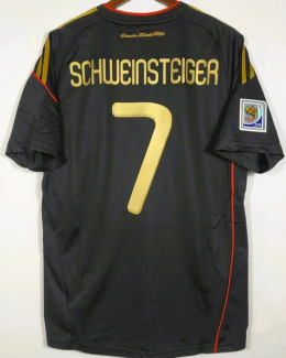 Koszulka Piłkarska Niemcy 2010 Away RETRO, Schweinsteiger